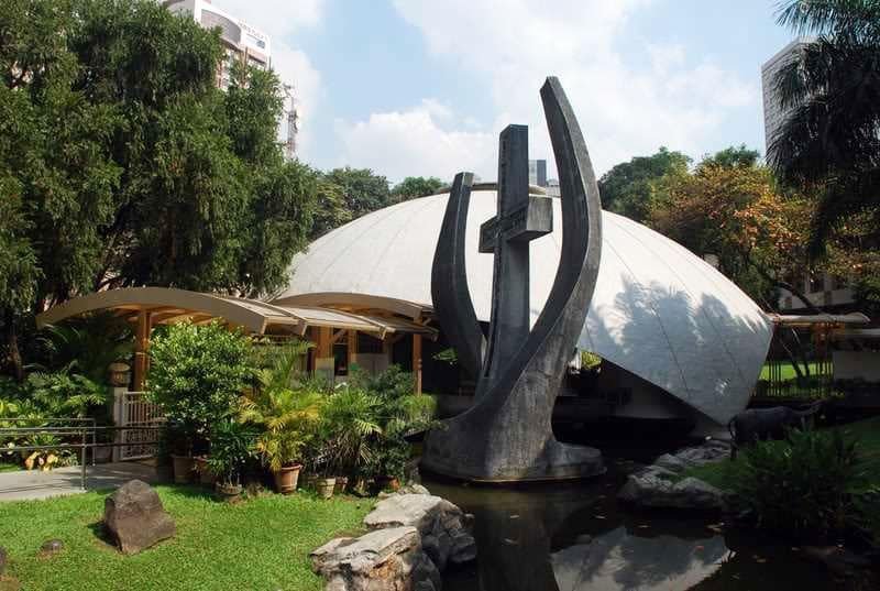 Church architecture-Greenbelt Chapel-Philippine Churches