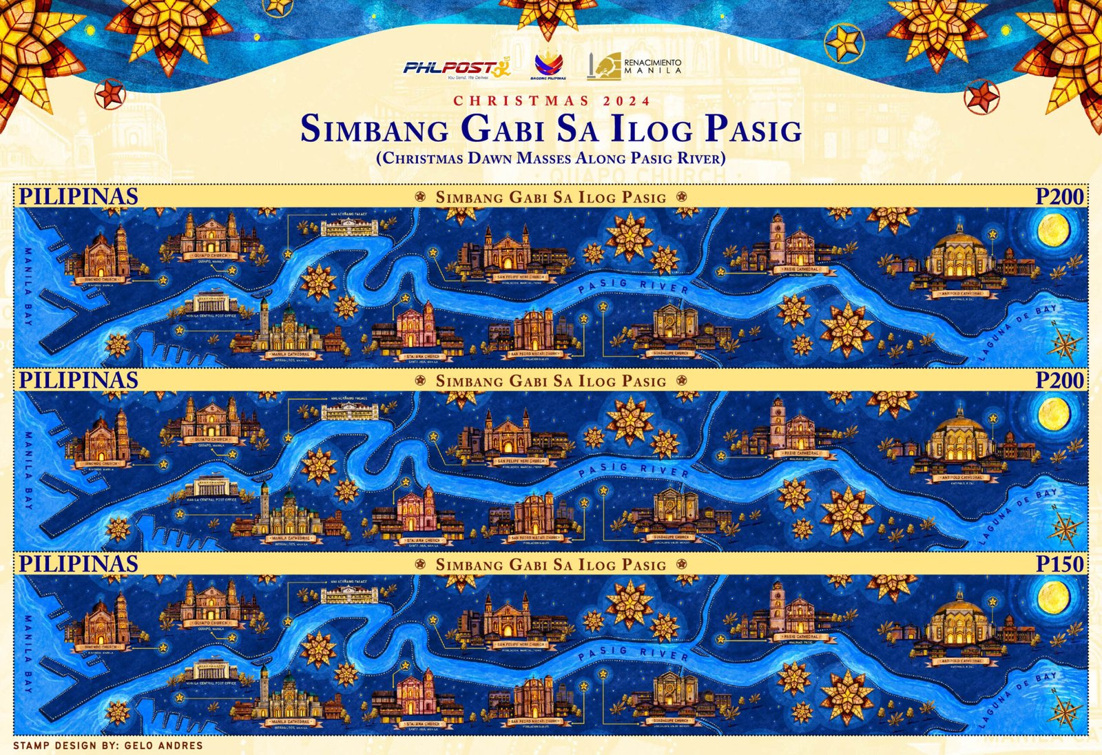 Renacimiento Manila Gelo Andres Worlds Longest Stamp